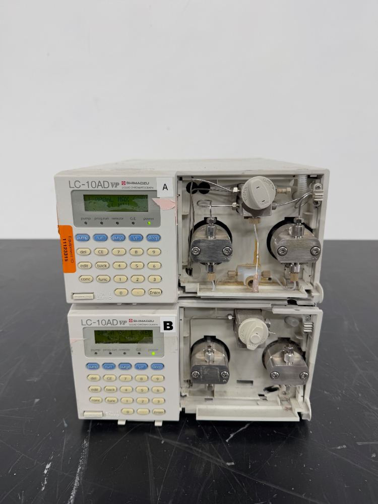 Image of Shimadzu LC-20AD VP Liquid Chromatographs - Quantity 2